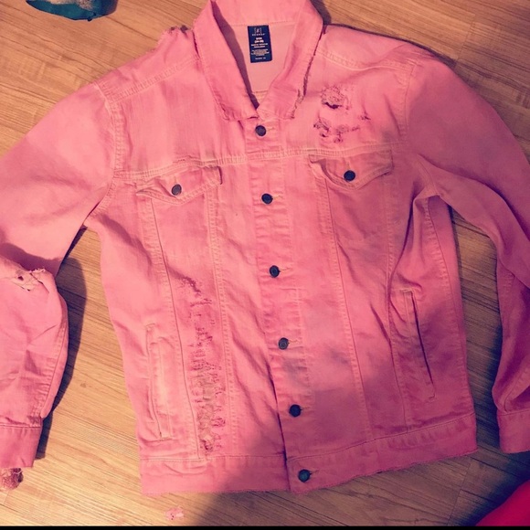 San Antonio Spurs pink custom jean jacket - Picture 2 of 2